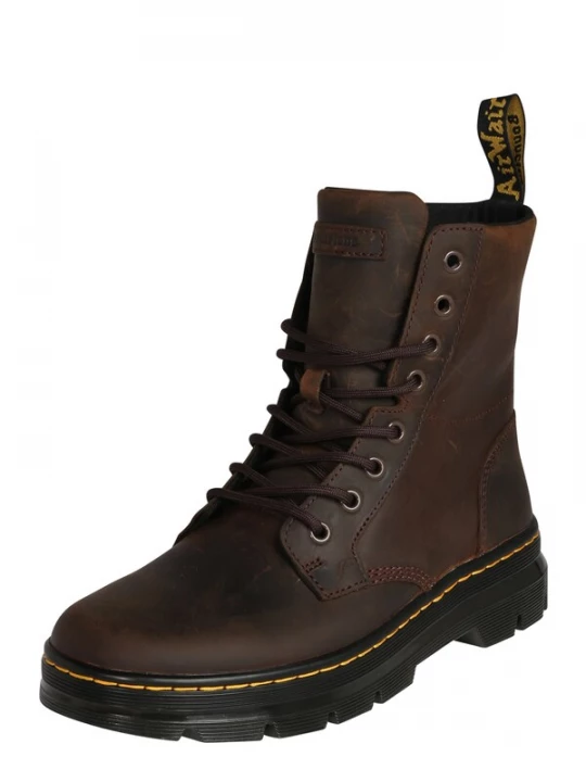 Obrázek produktu Dr. Martens Šněrovací boty 'Combs' tmavě hnědá / žlutá