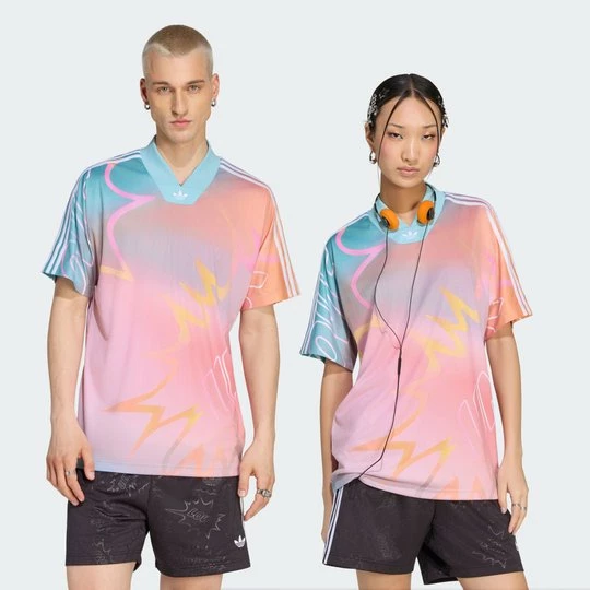 Obrázek produktu DRES LOVE UNITES AOP Adidas oranžová