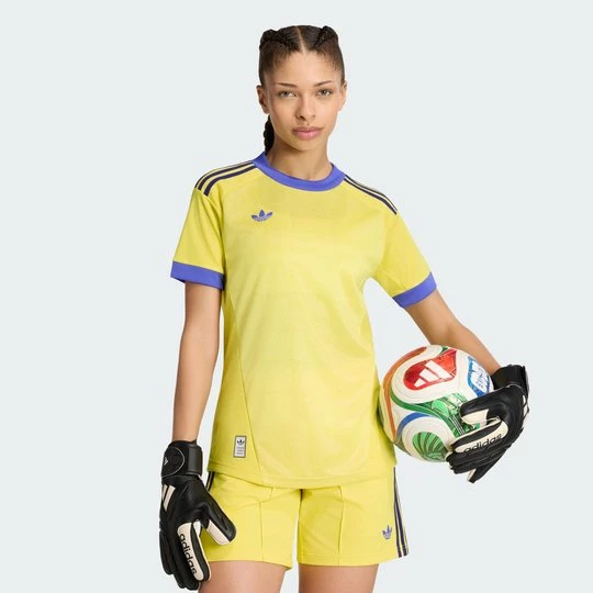 Obrázek produktu DRES TREFOIL 26 / 27 AUTHENTIC GOALKEEPER SHORT SLEEVE Adidas žlutá