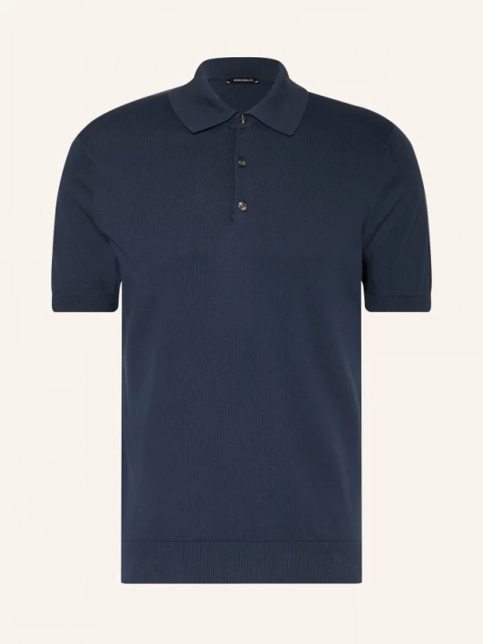 Obrázek produktu Dressler Pletené Polo Tričko tmavě modrá