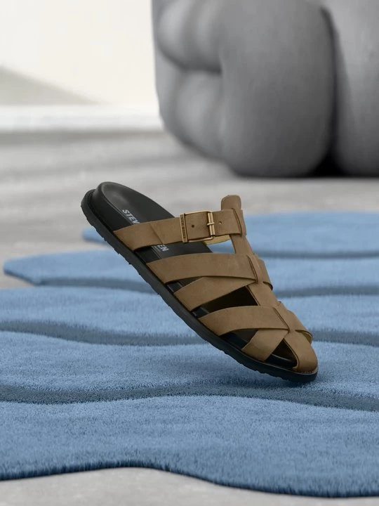 Obrázek produktu Dřeváky Steve Madden světle hnědošedá