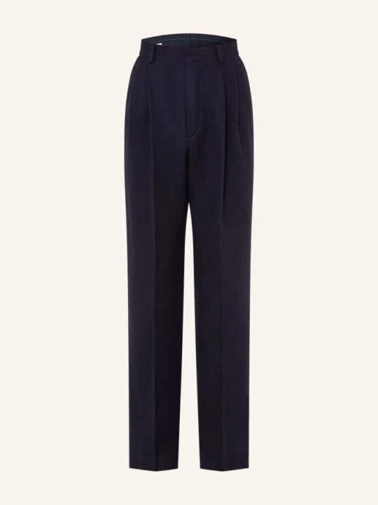 Obrázek produktu Dries Van Noten Chino Kalhoty Panrom Regular Fit tmavě modrá