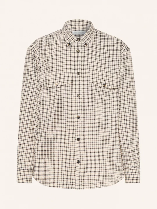 Obrázek produktu Dries Van Noten Košile Comfort Fit režná / světle hnědá / černá