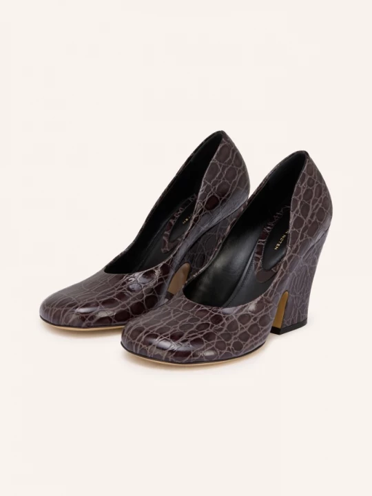 Obrázek produktu Dries Van Noten Lodičky tmavě fialová / světle fialová