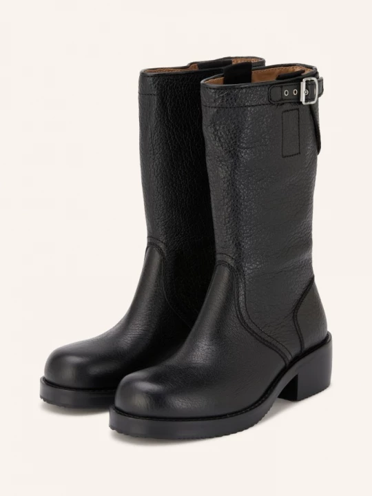 Obrázek produktu Dries Van Noten Motorkářské Kozačky černá