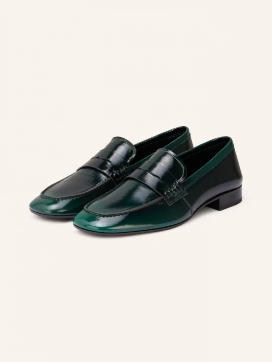Obrázek produktu Dries Van Noten Penny Loafers zelená / černá
