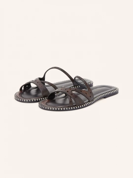Obrázek produktu Dries Van Noten Sandály tmavě hnědá