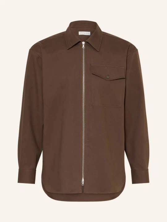 Obrázek produktu Dries Van Noten Svrchní Košile tmavě hnědá