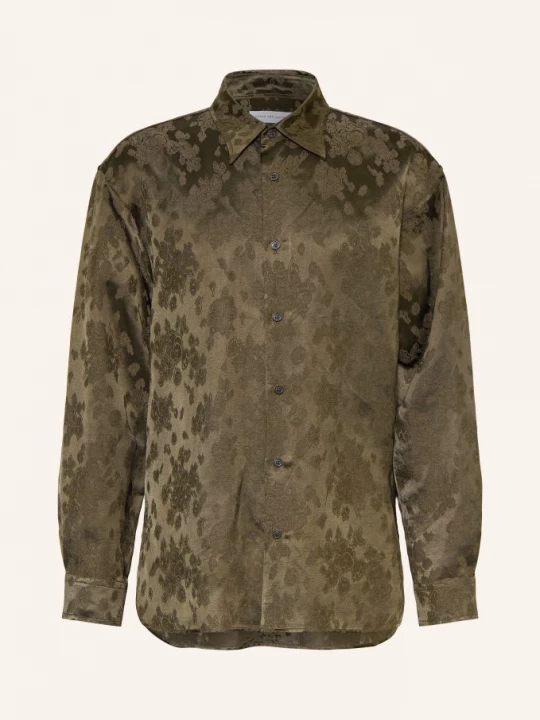 Obrázek produktu Dries Van Noten Žakárová Košile Comfort Fit khaki / olivová