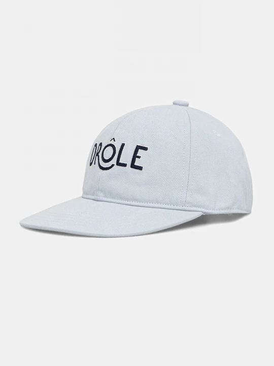 Obrázek produktu Drôle de Monsieur Bavlněná baseballová čepice Drôle de Monsieur Casquette Drôle Drole de Monsieur modrá
