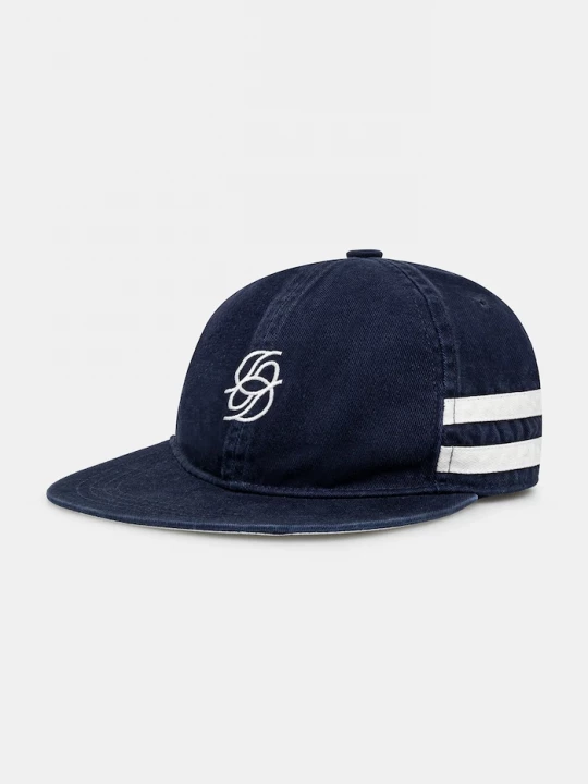 Obrázek produktu Drôle de Monsieur Bavlněná baseballová čepice Drôle de Monsieur La Casquette D Miroir Drole de Monsieur námořnická modř