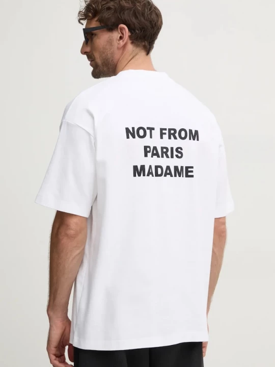 Obrázek produktu Drôle de Monsieur Bavlněné tričko Le T-Shirt Slogan Drole de Monsieur