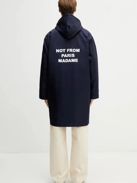 Obrázek produktu Drôle de Monsieur Bunda Drôle de Monsieur La Parka Slogan Drole de Monsieur černá