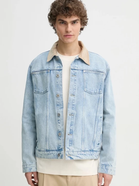 Obrázek produktu Drôle de Monsieur Džínová bunda Drôle de Monsieur La Veste Jean DElavEe Drole de Monsieur modrá