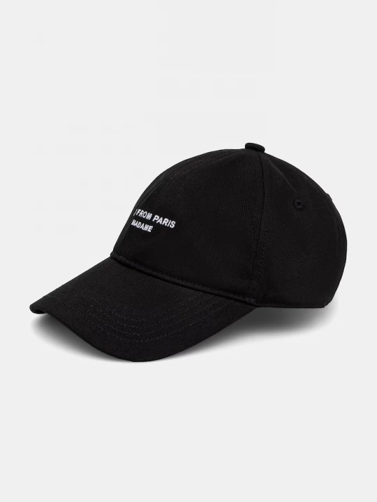 Obrázek produktu Drôle de Monsieur kšiltovka pánská bavlněná Slogan Drole de Monsieur černá