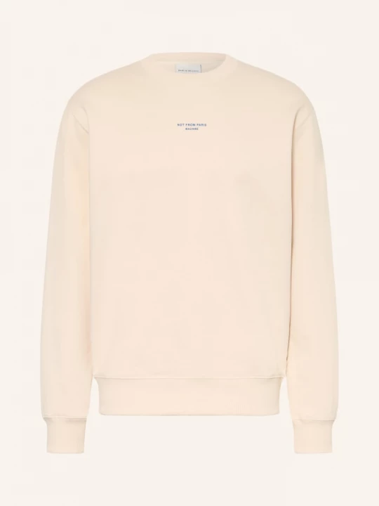 Obrázek produktu Drôle De Monsieur Mikina Le Sweatshirt Slogan Classique béžová / modrá Drole de Monsieur