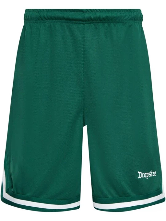 Obrázek produktu Dropsize Kalhoty tmavě zelená / bílá