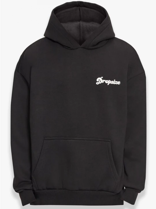 Obrázek produktu Dropsize Mikina 'Pray Love Hustle'  černá / bílá