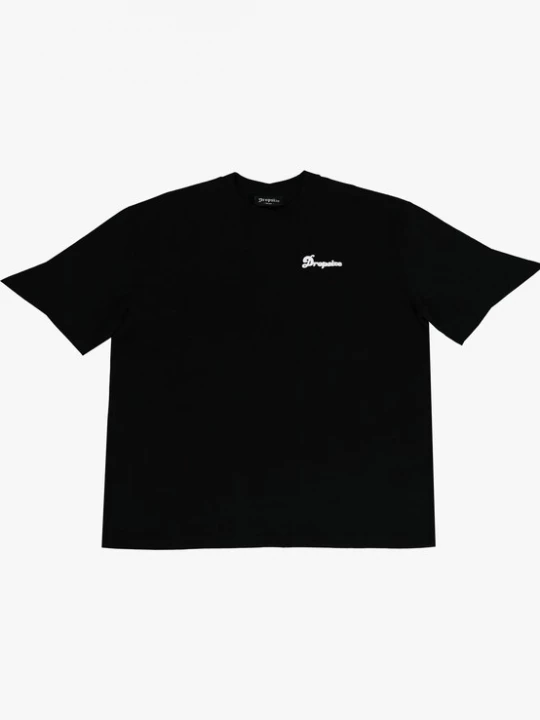 Obrázek produktu Dropsize Tričko 'Hustle Hard'  černá / bílá