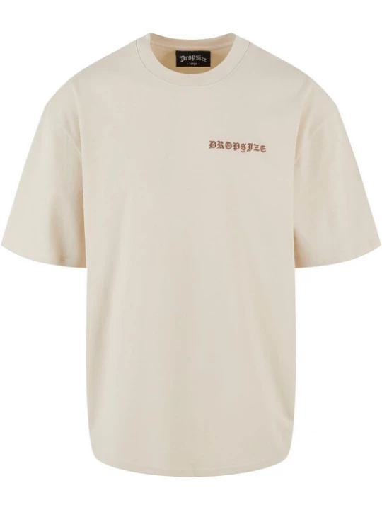 Obrázek produktu Dropsize Tričko  krémová / hnědá