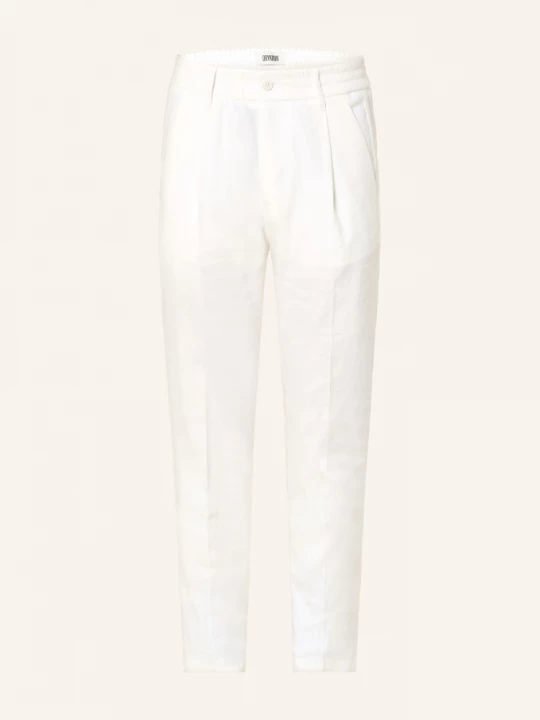 Obrázek produktu Drykorn Oblekové Kalhoty Chasy Extra Slim Fit Se Lnem 1930 ecru