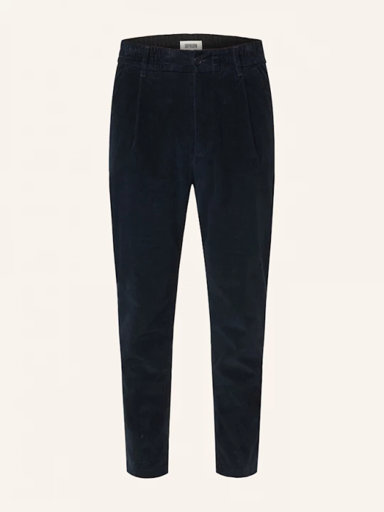 Obrázek produktu Drykorn Oblekové Kalhoty Chasy Slim Fit Z Manšestru tmavě modrá