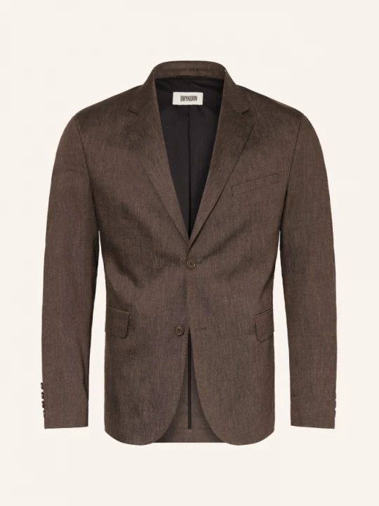 Obrázek produktu Drykorn Oblekové Sako Yames Slim Fit Se Lnem 1104 braun