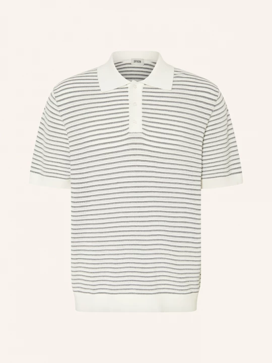Obrázek produktu Drykorn Úpletová Polokošile Tamian Relaxed Fit režná / černá