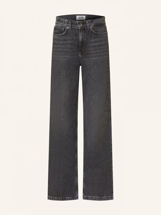 Obrázek produktu Drykorn Wide Leg Džíny Flung 1050 schwarz-rot