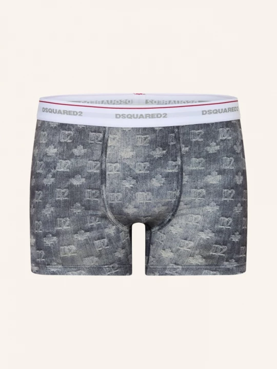 Obrázek produktu dsquared2 Boxerky černošedá / světle šedá