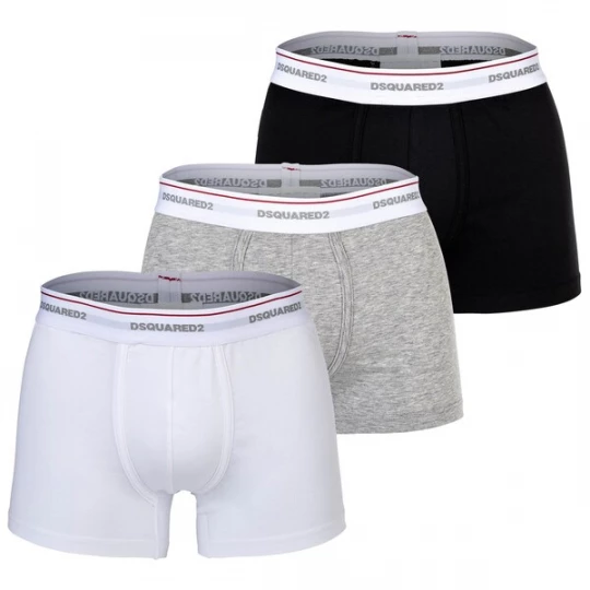 Obrázek produktu DSQUARED2 Boxerky šedá / černá / bílá