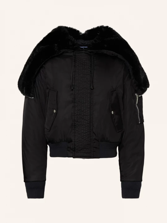 Obrázek produktu dsquared2 Bunda S Umělou Kožešinou černá