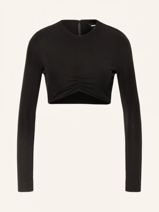 Obrázek produktu dsquared2 Cropped Tričko S Dlouhým Rukávem černá