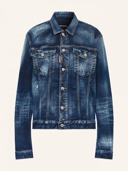 Obrázek produktu dsquared2 Džínová Bunda tmavě modrá