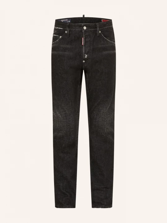 Obrázek produktu dsquared2 Džíny V Rozthaném Stylu, Extra Úzký Střih 900 black