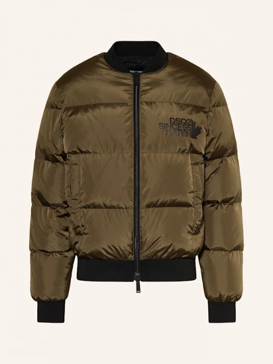 Obrázek produktu dsquared2 Péřová Bunda Easy Puffer khaki