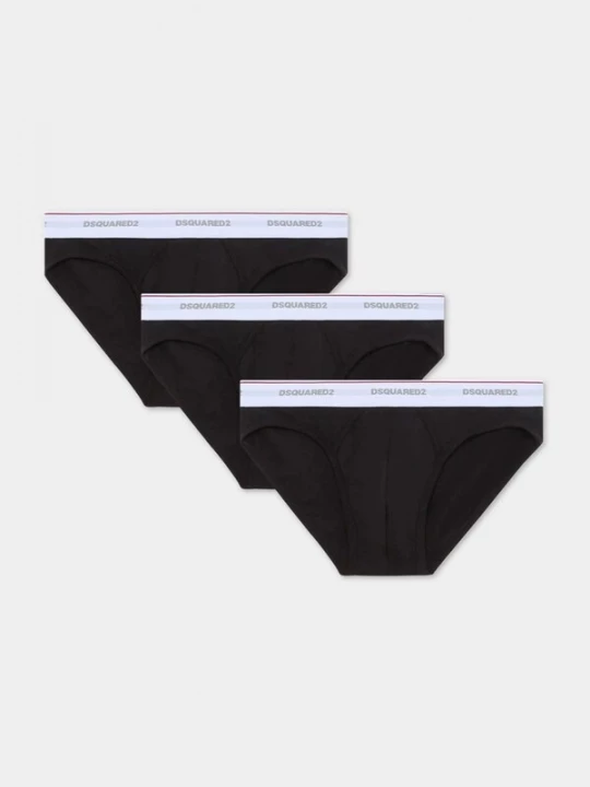 Obrázek produktu DSQUARED2 Slipy černá / bílá
