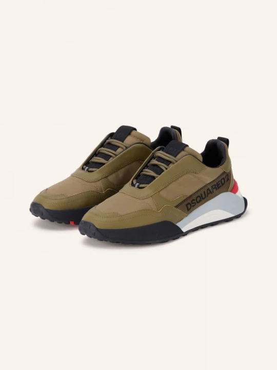 Obrázek produktu dsquared2 Sneakersy khaki / červená / černá