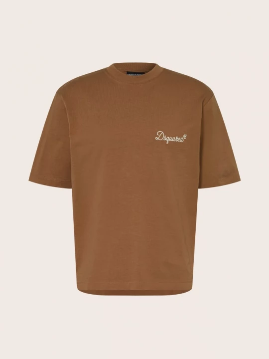 Obrázek produktu dsquared2 Tričko hnědá / krémová