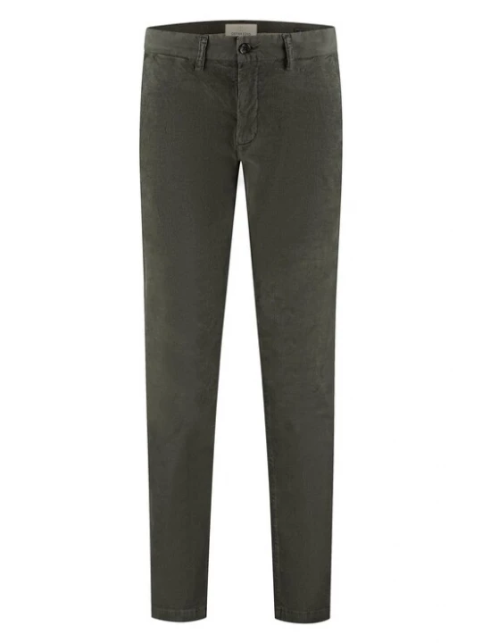 Obrázek produktu Dstrezzed Chino kalhoty 'Lancaster' tmavě zelená