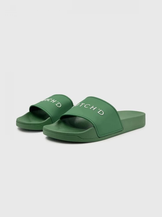 Obrázek produktu Dutch'D Plážová / koupací obuv 'Pool Slide' tmavě zelená