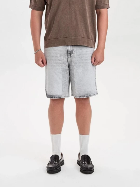 Obrázek produktu Dxnmxrk Džíny 'DXHektor Relaxed Fit Denim Shorts Grey' šedá džínová