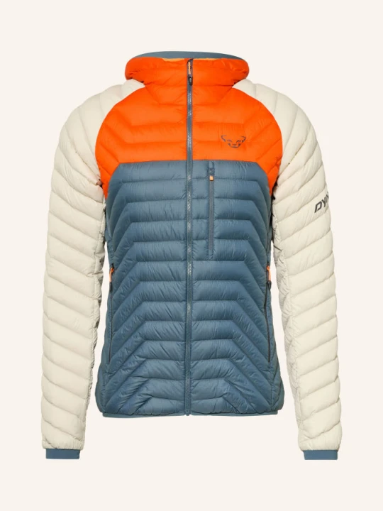 Obrázek produktu Dynafit Péřové Bundy Radical černošedá / béžová / oranžová
