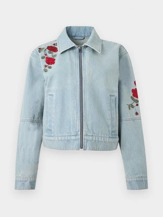 Obrázek produktu Džínová bunda Abercrombie & Fitch modrý denim