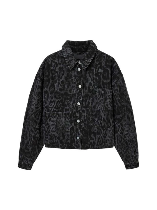 Obrázek produktu Džínová bunda AllSaints meírovaná černá