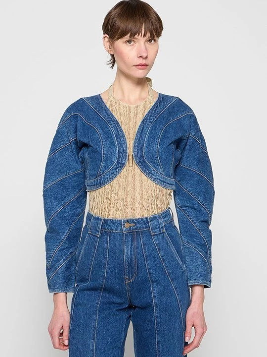 Obrázek produktu Džínová bunda Cult Gaia modrý denim