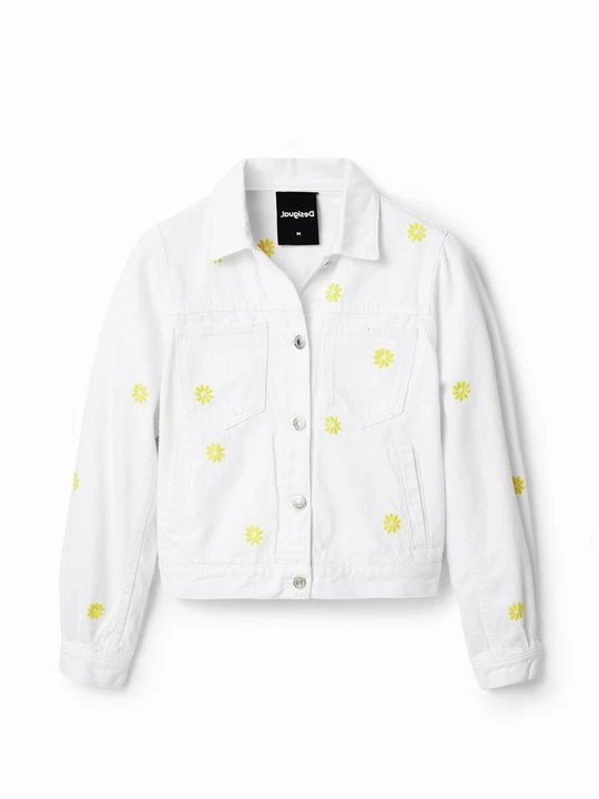 Obrázek produktu Džínová bunda Desigual bílá