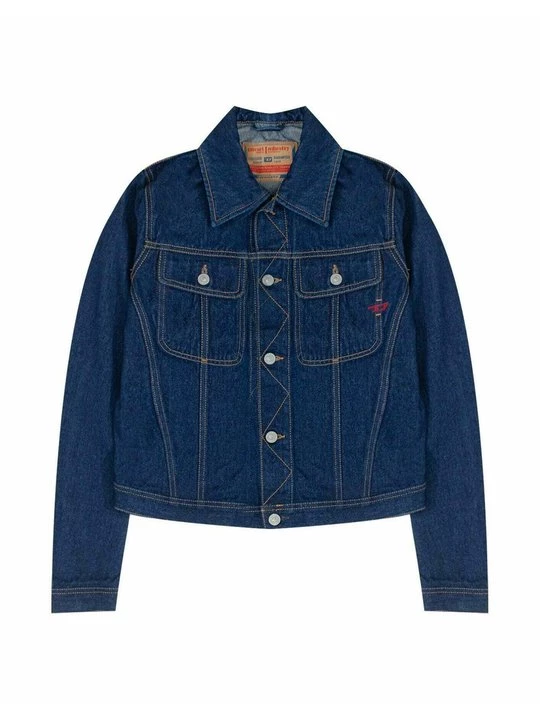 Obrázek produktu Džínová bunda Diesel tmavomodrý denim