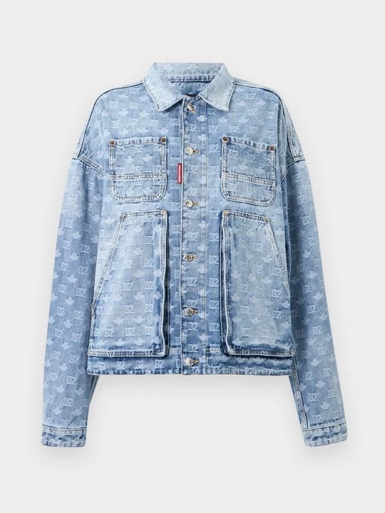 Obrázek produktu Džínová bunda Dsquared2 modrý denim