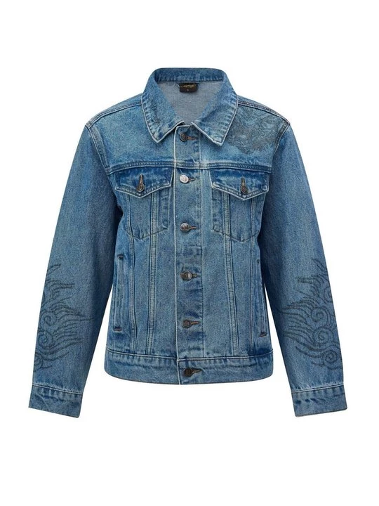 Obrázek produktu Džínová bunda Ed Hardy bělený denim